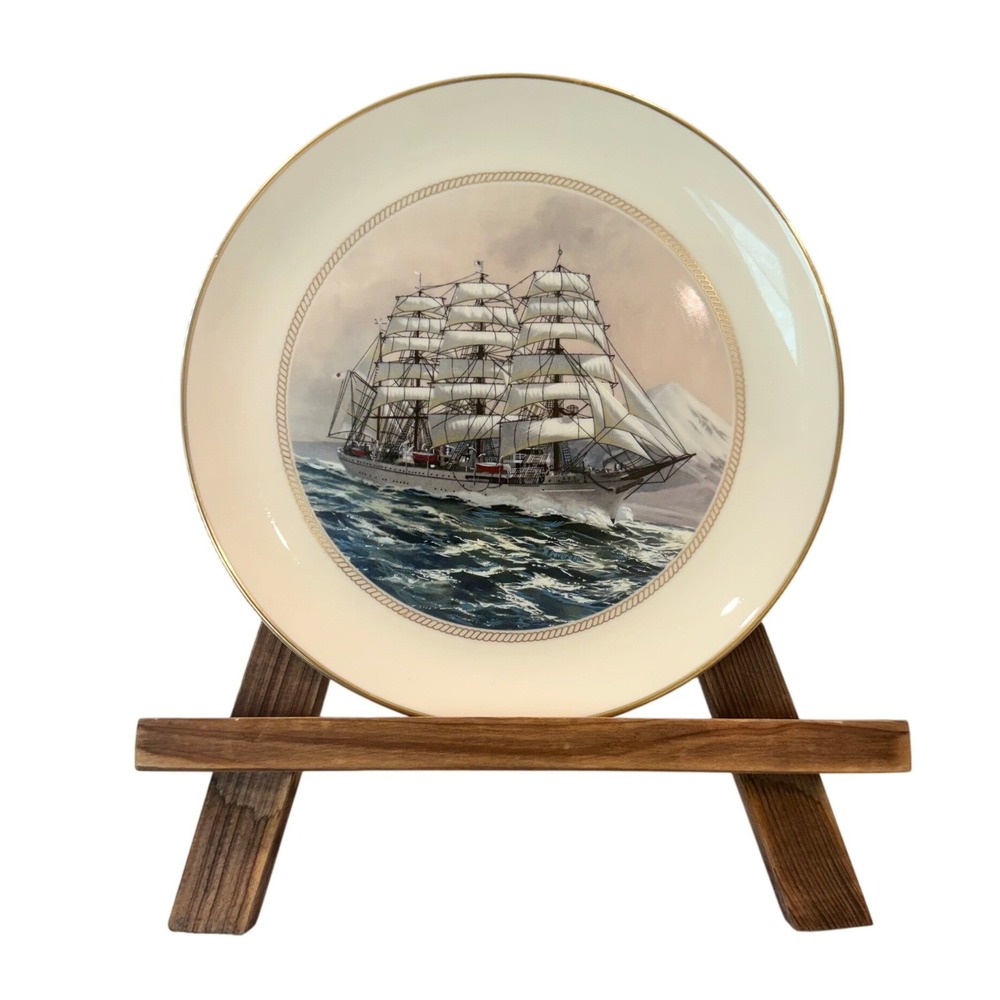 Danbury Mint Official Tall Ships Nippon Maru Japan Fine China Collector Plate